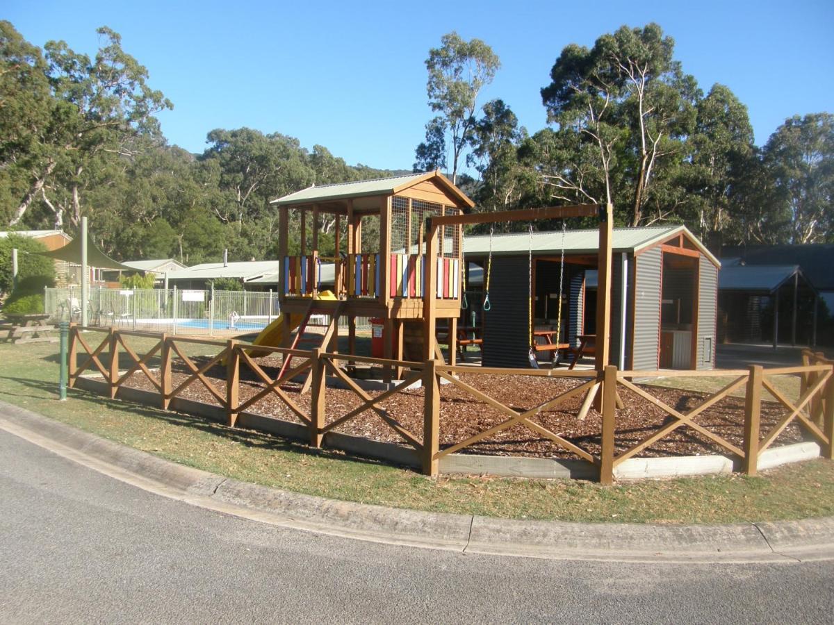 Halls Gap Log Cabins Buitenkant foto