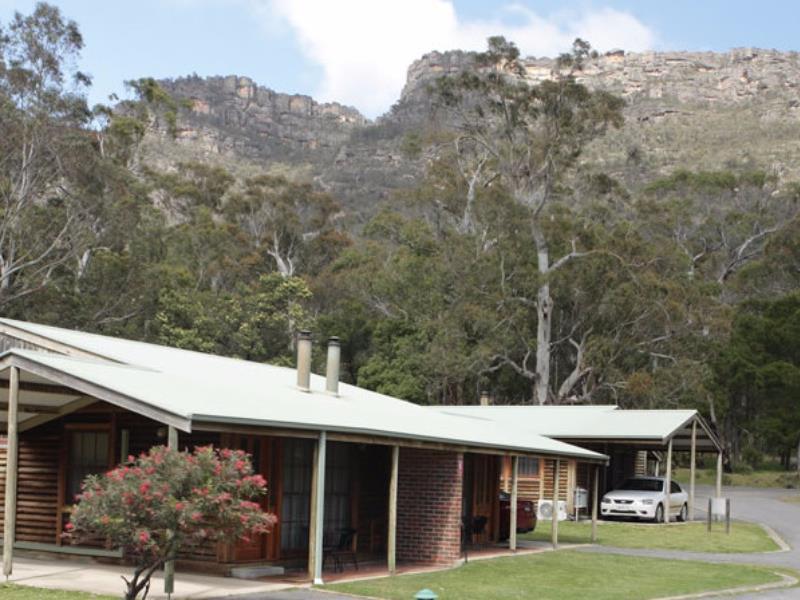 Halls Gap Log Cabins Buitenkant foto